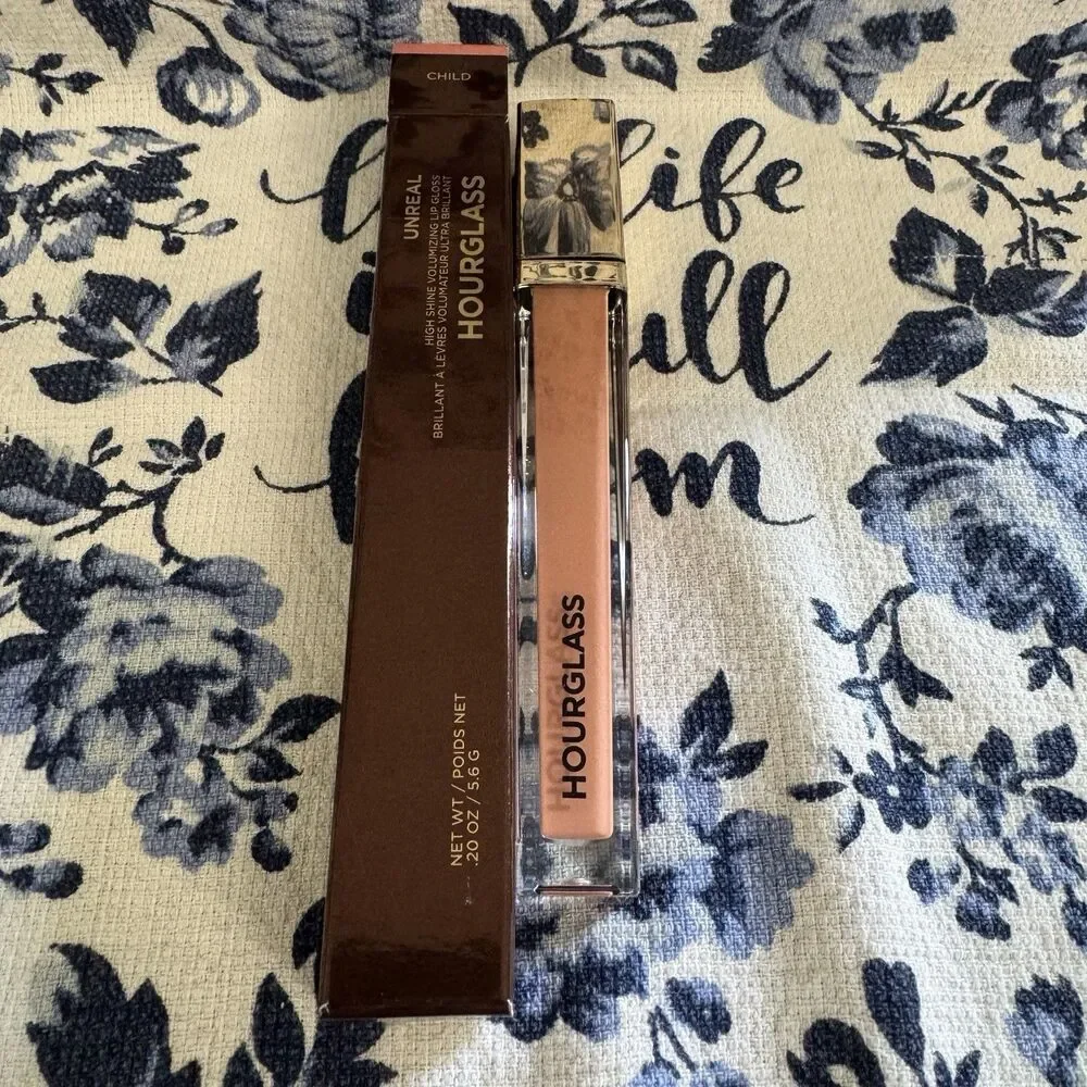 Hourglass Unreal High Shine Volumizing Lip Gloss - Child - .20 oz - NIB